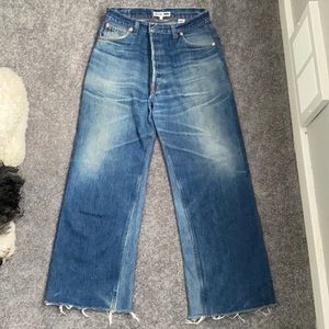 The RE/DONE | Levi’s High Rise Wide Leg Crop 28